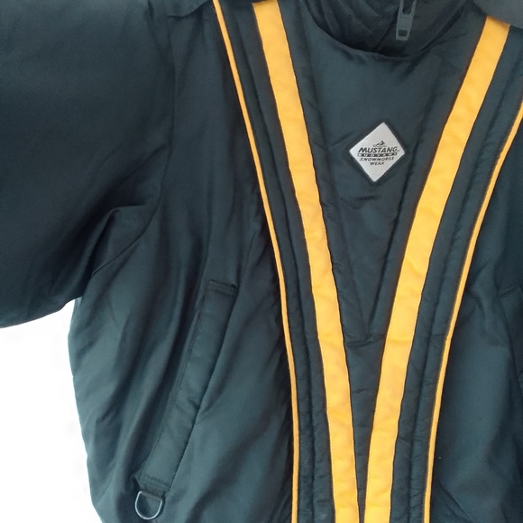 Vintage Mustang Buoyant Snowmobile Wear MA-7062 Mens Size Grand Largue - Picture 4 of 13